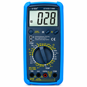 G-TECHDIGITAL MULTIMETER WITH TERMINAL BLOCKING 19TB