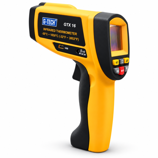 G-TECH INFRARED THERMOMETER GTX16 / GTX18 / GTX22 + USB