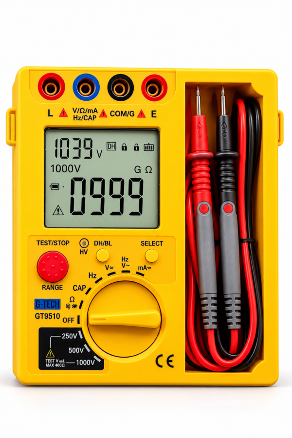 G-TECH DIGITAL INSULATION TESTER WITH MULTI METER FUNCTION GT9510