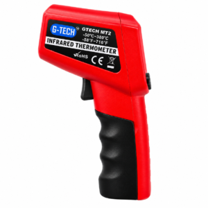 Infrared Thermometer -50℃ to 300℃ | Adjustable Emissivity - G-Tech MT2