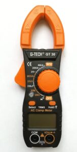 G-TECH DIGITAL CLAMP METER GT30 TRMS