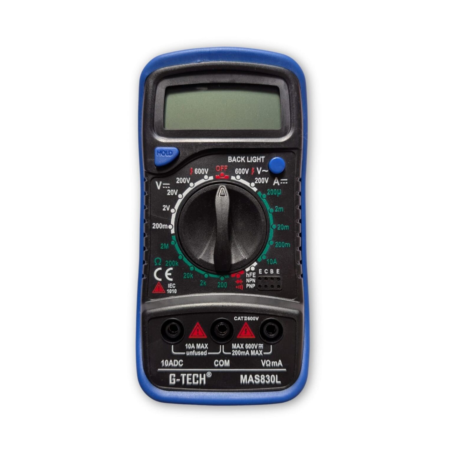 G-TECH Digital Multimeter MAS 830L – 3½ Digit | Buy Online