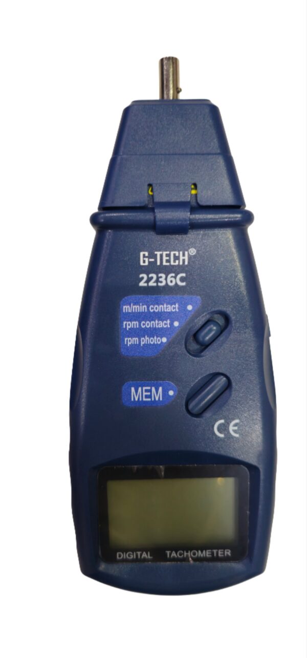 G-TECH COMBINED CONTACT/NON-CONTACT TACHOMETER 2236C