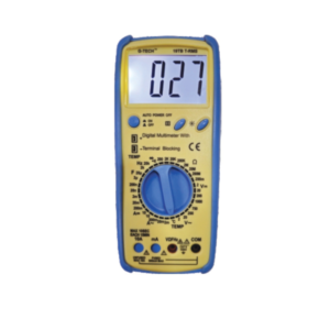 G-TECHDIGITAL MULTIMETER WITH TERMINAL BLOCKING 19TB