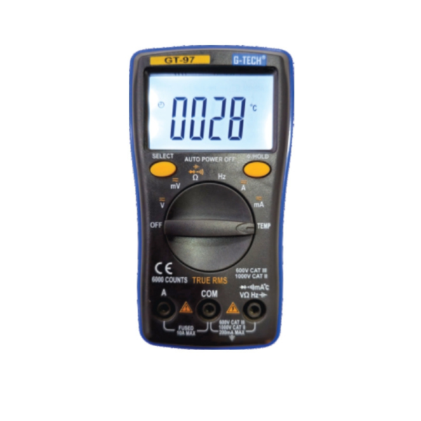 G-TECH DIGITAL AUTO RANGE MULTIMETER GT 97 TRMS