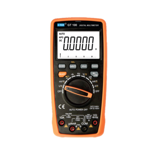 G-TECH AUTO RANGING DIGITAL MULTIMETER + USB GT 100