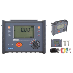 G-TECH DIGITAL EARTH RESISTANCE TESTER GT1523 (2/3/4 WIRE TEST)