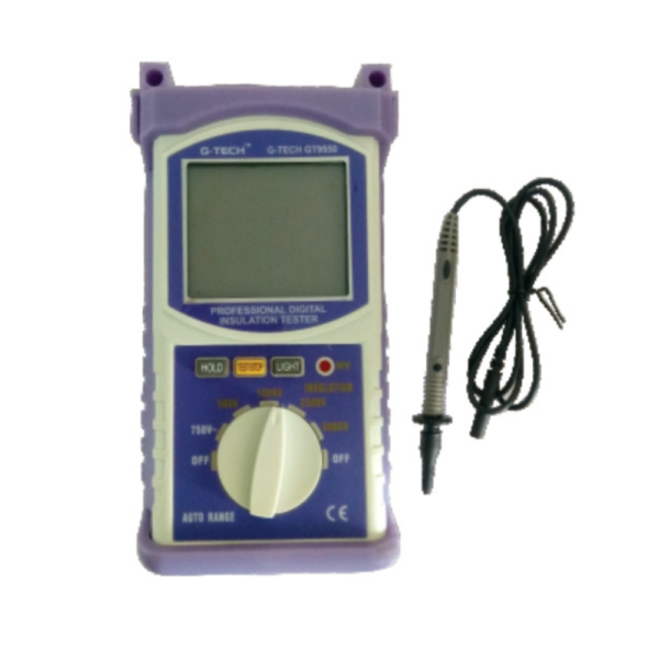 G-TECH DIGITAL INSULATION TESTER 5000V MULTIRANGE GT9550