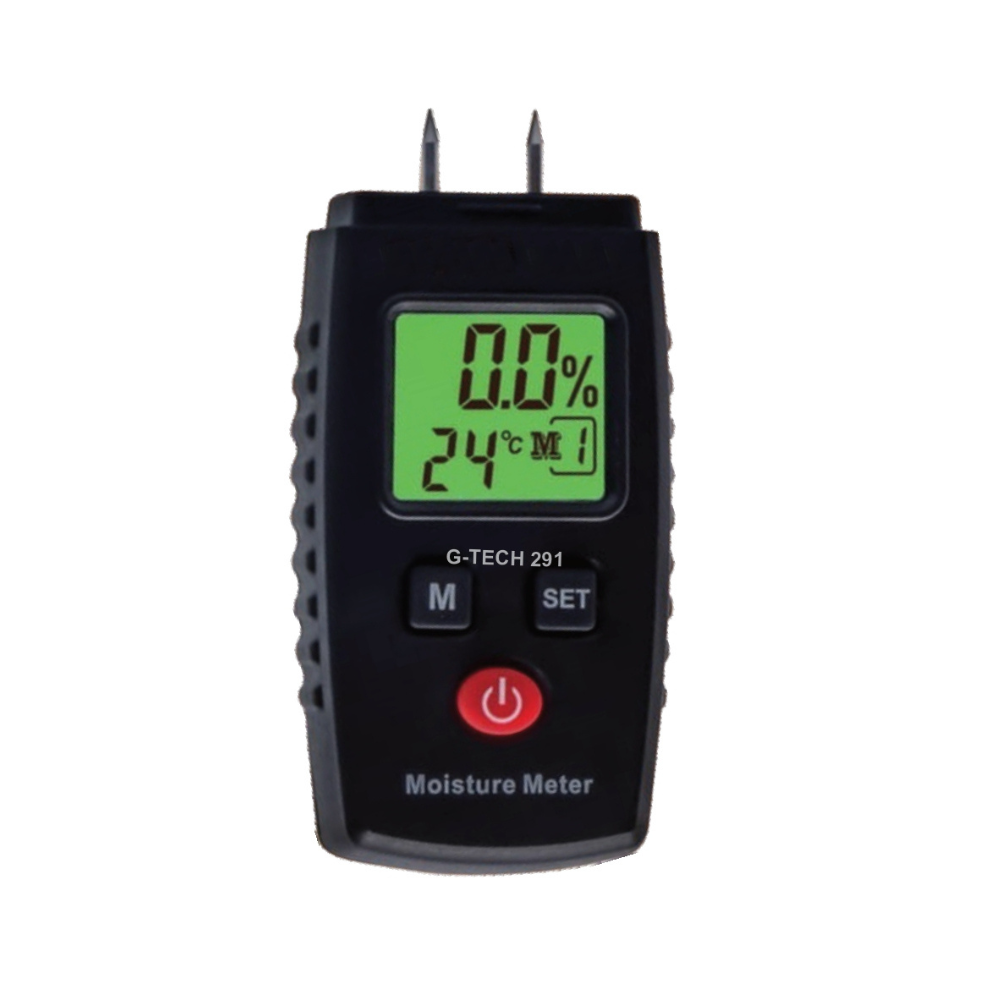 G-TECH DIGITAL MOISTURE METER WOOD + CONSTRUCTION MATERIAL 291