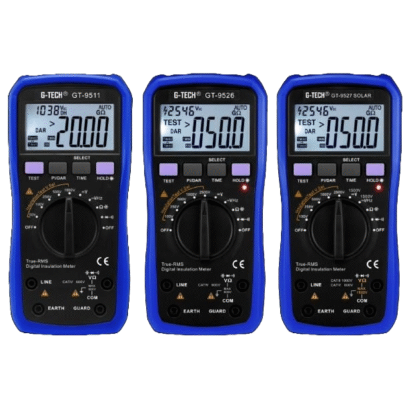 Digital Insulation Tester Cum Multimeter 50 - 2500V - G-Tech